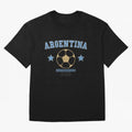 Argentina 2026 ¡ª Vintage Soccer Tee Oversized T-Shirt Feel the Roar of Match Day Hype around FIFA World Cup 2026, Messi and Cristiano Ronaldo, Argentina and Brazil, Football History, Final Match Energy, Crowd Noise and Once in a Lifetime Moments;