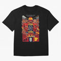Spain 2026 ¨C La Furia Roja World Cup Poster Oversized T-Shirt Show Love for Legendary Goals in FIFA World Cup 2026 Spirit, Driven by France, CR7 and Messi, Fan Favorite Moments, National Team Passion, Big Match Drama and Soccer History; Perfect