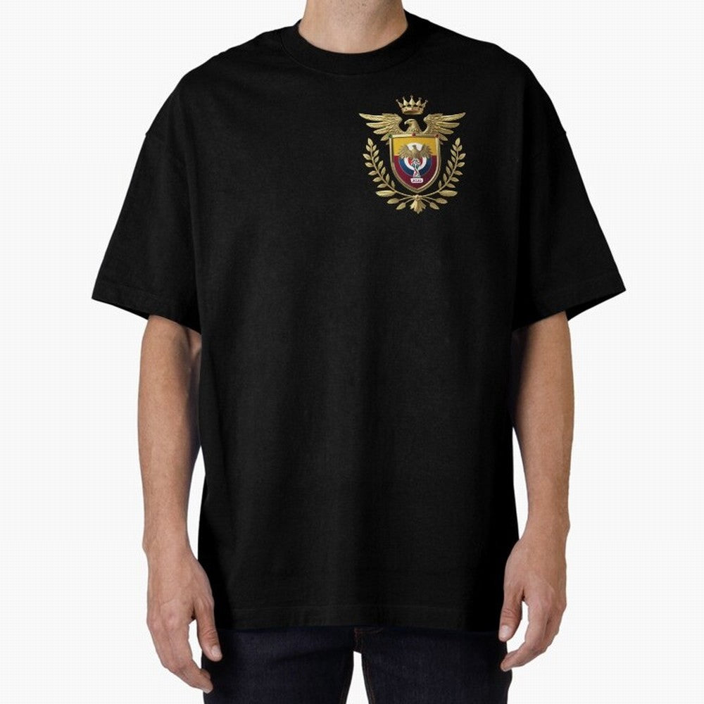 Colombia World Cup 2026 Oversized T-Shirt Honor Football Greatness during FIFA World Cup 2026 Group Stage for Fans of Mbappe and Neymar and Germany, Bringing Stadium Chants, National Pride, Trophy Dreams and Unforgettable Football Memories; Perfect