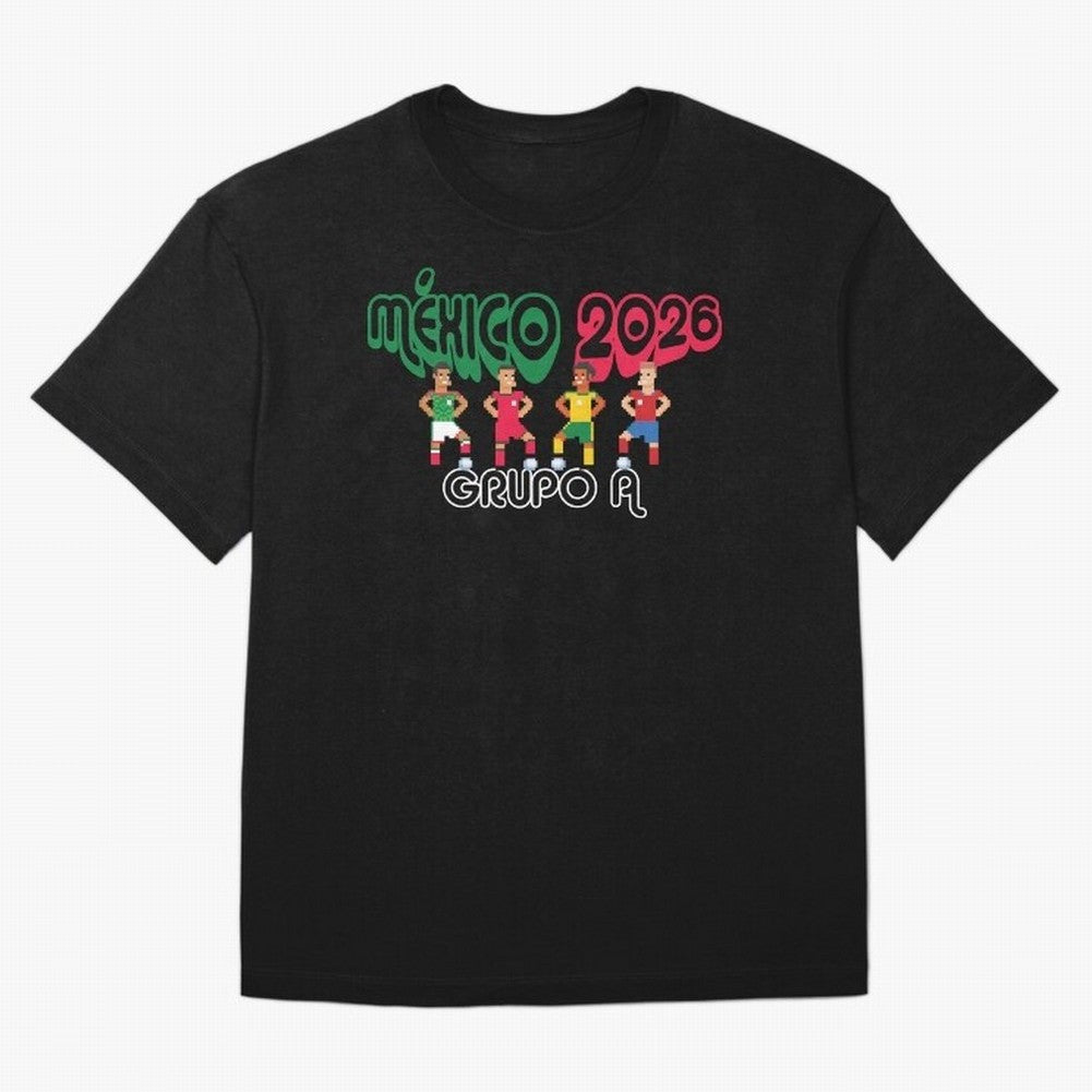 Mexico 2026 Group A Oversized T-Shirt Cheer for FIFA World Cup 2026 Group Stage for Fans of Haaland and England, France and Netherlands, Bringing Match Day Excitement, Supporter Culture, Golden Goals and Global Football Passion; Great for Watch