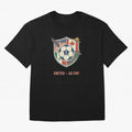 North America United Soccer 2026 Vintage Crest Oversized T-Shirt Bring Home FIFA World Cup 2026 for Fans of Messi, CR7 and Mbappe and France and Portugal, Bringing Worldwide Fan Energy, Dramatic Goals, Stadium Lights and Championship Celebrations;