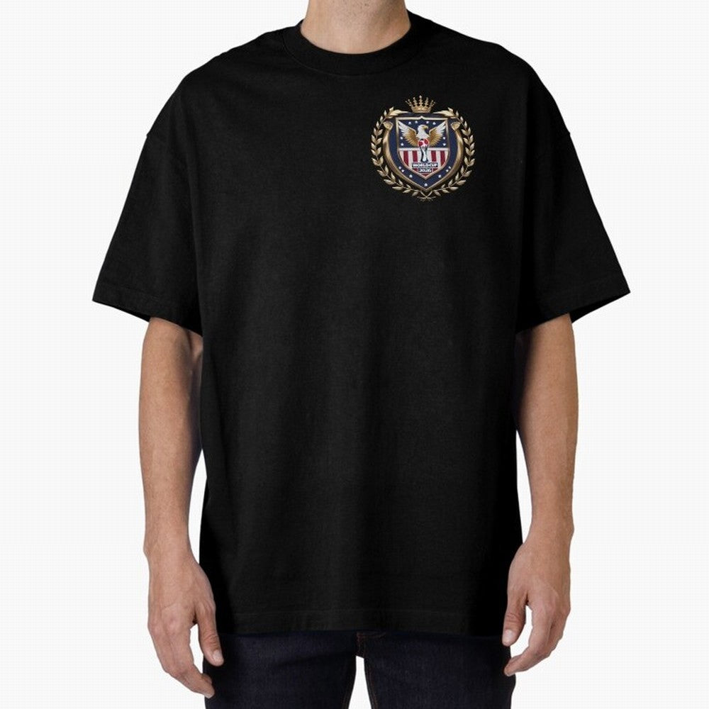 USA World Cup 2026 Oversized T-Shirt Unlock the FIFA World Cup 2026 Group Stage Journey through CR7 Highlights, England and Germany Pride, Champion Mindset, Group Stage Buzz, Knockout Tension and Passionate Fan Culture; Great for Supporters Who