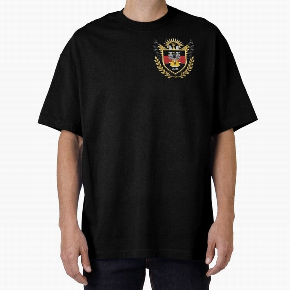 Germany World Cup 2026 Oversized T-Shirt Share FIFA World Cup 2026 USA Canada Mexico Filled with Haaland and Mbappe, Argentina and Brazil Energy, Football Festival Excitement, Trophy Ambitions, Country Rivalries and Star Player Buzz; Great for
