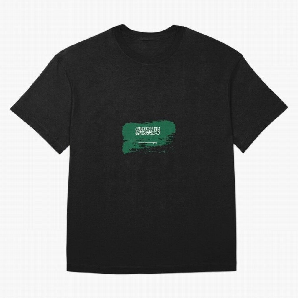 Saudi Arabia Oversized T-Shirt Celebrate Classic Football Spirit in the FIFA World Cup 2026 Group Stage Journey through Mbappe Highlights, Argentina, France and Brazil Pride, Sports Nostalgia, International Competition, Famous Players and