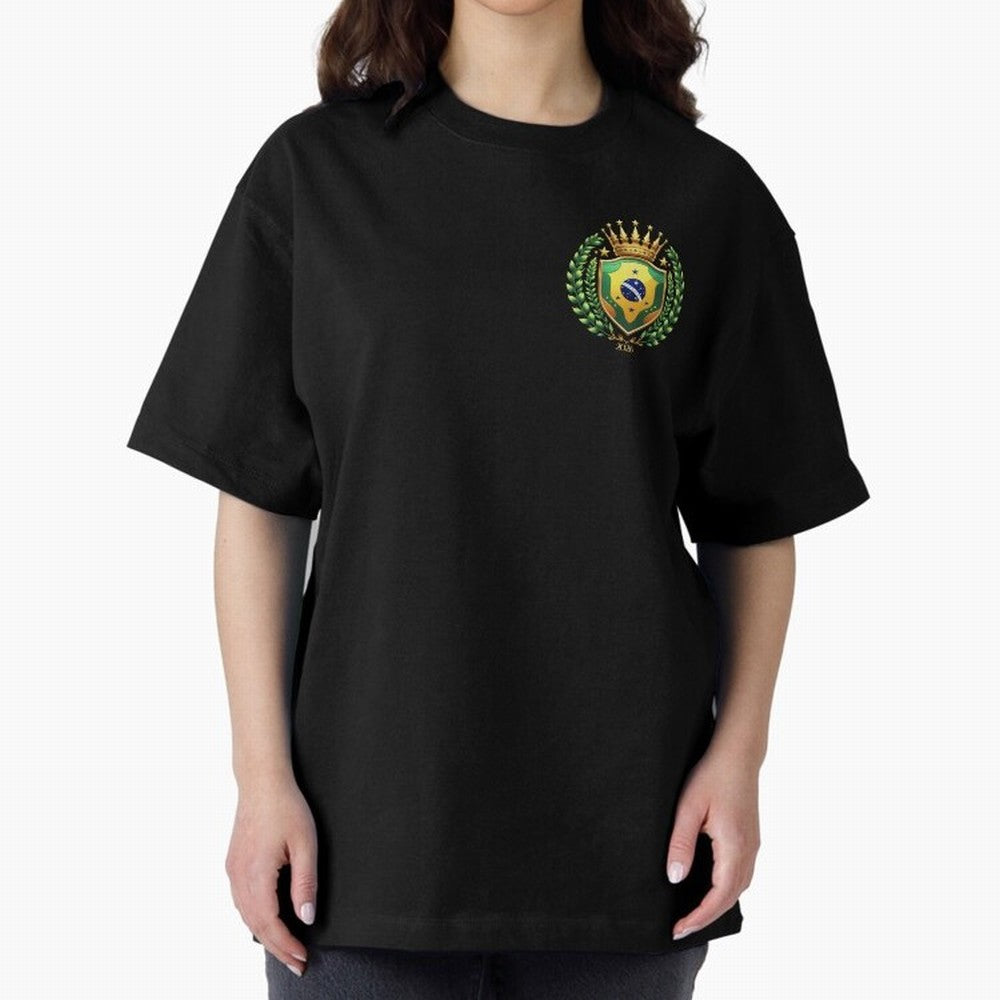 Brazil World Cup 2026 Oversized T-Shirt Carry the FIFA World Cup 2026 Group Stage Journey through Mbappe and Neymar Highlights, France Pride, Champion Mindset, Group Stage Buzz, Knockout Tension and Passionate Fan Culture; Perfect for Fans,