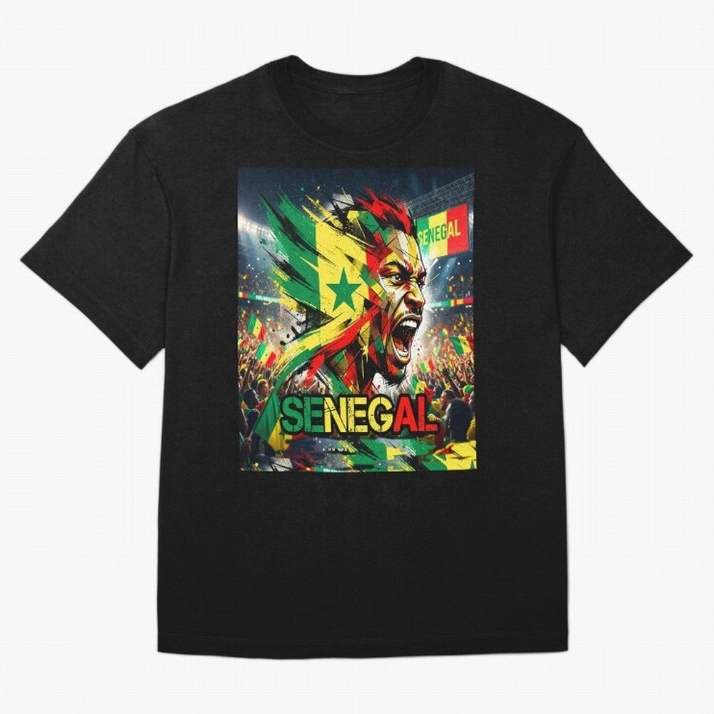 SENEGAL FOOTBALL TEAM Oversized T-Shirt Show Support during the FIFA World Cup 2026 USA Canada Mexico Journey through Haaland Highlights, England, France and Netherlands Pride, Match Day Excitement, Supporter Culture, Golden Goals and Global