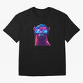 Cyberpunk Llama with Neon Soccer Vibes Oversized T-Shirt Represent Fans Who Live for the FIFA World Cup 2026 Group Stage Journey through Messi, Neymar and Mbappe Highlights, France Pride, Soccer Culture, Superstar Moments, National Team Dreams and