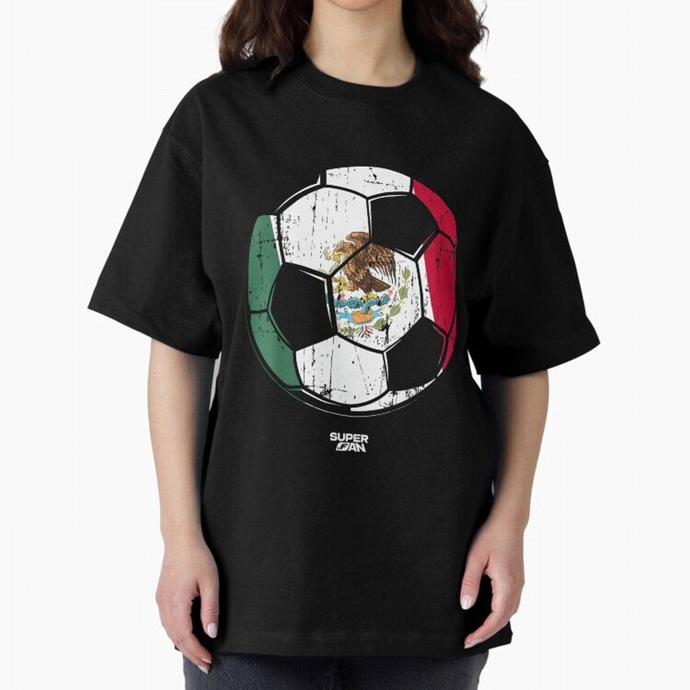 2026 Mexico Soccer Fan World Cup Oversized T-Shirt Bring the FIFA World Cup 2026 USA Canada Mexico Journey through Neymar Highlights, England Pride, Football Passion, Legendary Performances, Festival Vibes and Supporter Community; Made for Die Hard