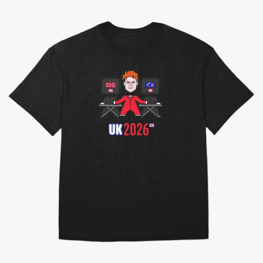 United Kingdom 2026 Oversized T-Shirt Make Game Day About FIFA World Cup 2026 USA Canada Mexico Spirit, Connected to Argentina, France and Brazil, Messi, Classic Soccer Heritage, Championship Pressure, Fan Loyalty and International Pride; Great for