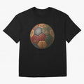Artistic Ball for the 2026 World Cup ¨C USA, Mexico & Canada Football Design Oversized T-Shirt Mark FIFA World Cup 2026 Group Stage Featuring Cristiano Ronaldo, Haaland and CR7, Portugal Energy, Game Day Rituals, Football Legends, Country Pride and