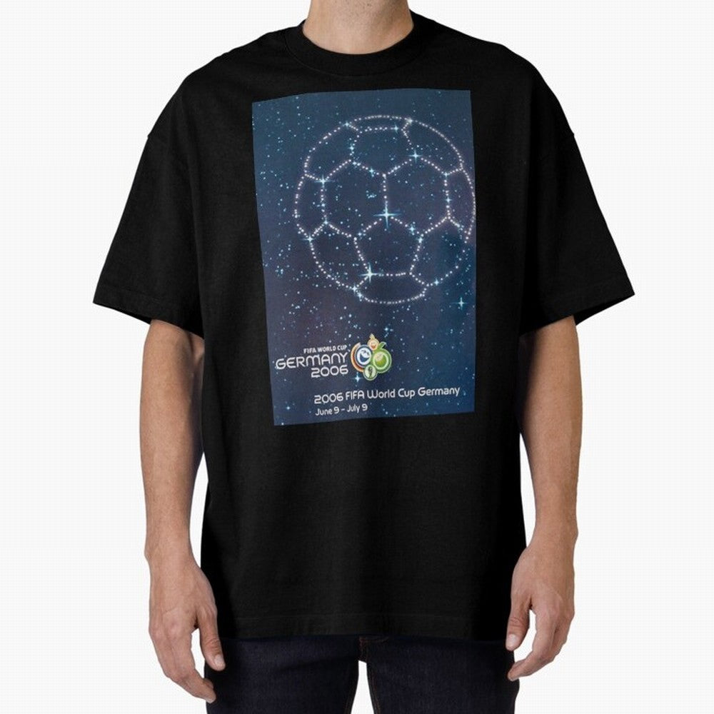 World Cup Germany 2006 v2. Oversized T-Shirt Show Your Love for FIFA World Cup 2026 for Fans of Mbappe and France, Bringing Match Day Excitement, Supporter Culture, Golden Goals and Global Football Passion; Created for Match Day Parties, Soccer