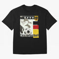 This is football! Fan Design Germany 2026 Oversized T-Shirt Follow the Final Road of Global Football Passion for FIFA World Cup 2026 Group Stage, Built around Haaland, Brazil, Vintage Soccer Flavor, Modern Football Stars, National Flags and Final