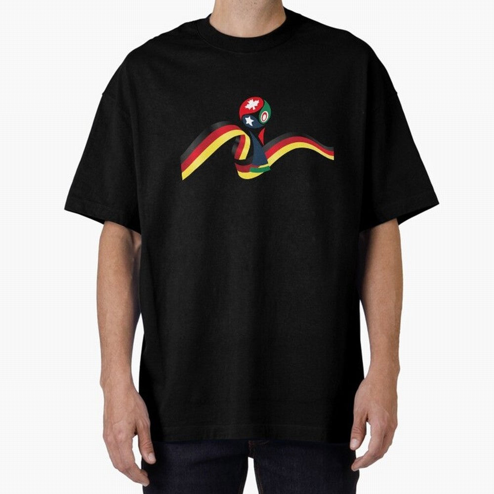 World Cup 2026 Team Germany Oversized T-Shirt Show Up for the Glory of FIFA World Cup 2026 Group Stage for Fans of Mbappe and France, Bringing Champion Mindset, Group Stage Buzz, Knockout Tension and Passionate Fan Culture; Ideal for Fans Who
