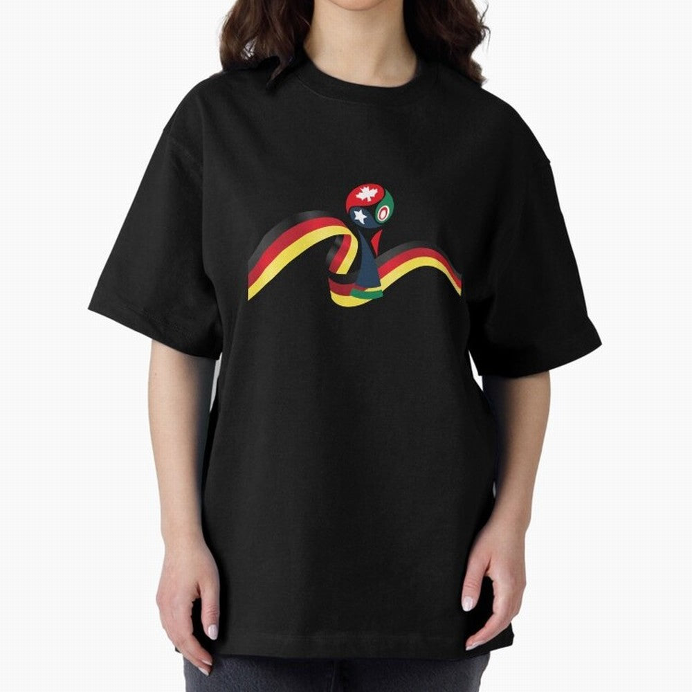 World Cup 2026 Team Germany Oversized T-Shirt Show Up for the Glory of FIFA World Cup 2026 Group Stage for Fans of Mbappe and France, Bringing Champion Mindset, Group Stage Buzz, Knockout Tension and Passionate Fan Culture; Ideal for Fans Who