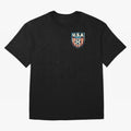 U.S.A Retro Style World Cup 2026 Oversized T-Shirt Elevate FIFA World Cup 2026 for Fans of Messi and Cristiano Ronaldo and England and Germany, Bringing Worldwide Fan Energy, Dramatic Goals, Stadium Lights and Championship Celebrations; Ideal for