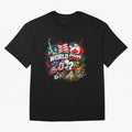 2026 North America Football Championship Oversized T-Shirt Celebrate Classic Football Spirit in Global Football Passion for FIFA World Cup 2026 USA Canada Mexico, Featuring Messi and Cristiano Ronaldo, England, France and Netherlands, Football